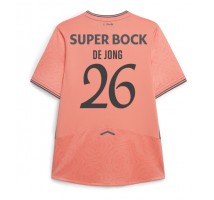 Porto Luuk de Jong #26 Koszulka Wyjazdowa 2025-26 Krótki Rękaw